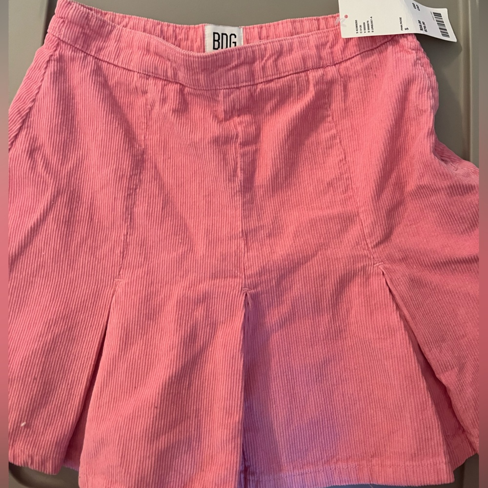 Urban Outfitters BDG Pink Corduroy Skirt (small)